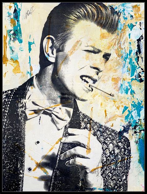 David Bowie Canvas Art Print - Inspire Uplift