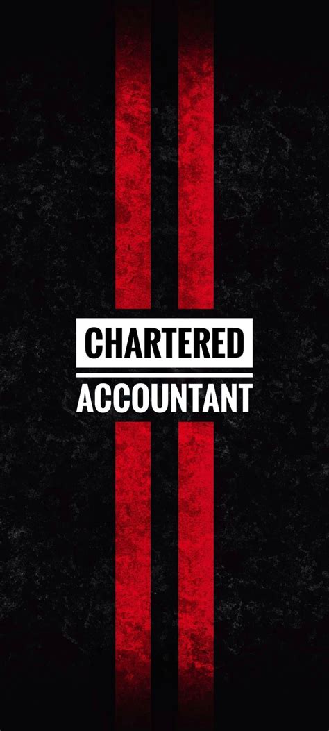 Ca Wallpaper 4k Charted Accountant Wallpaper Red And Black