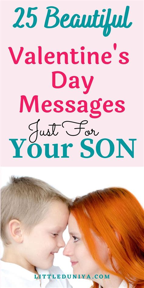 25 Beautiful Valentines Day Messages For Son Valentines Day Messages