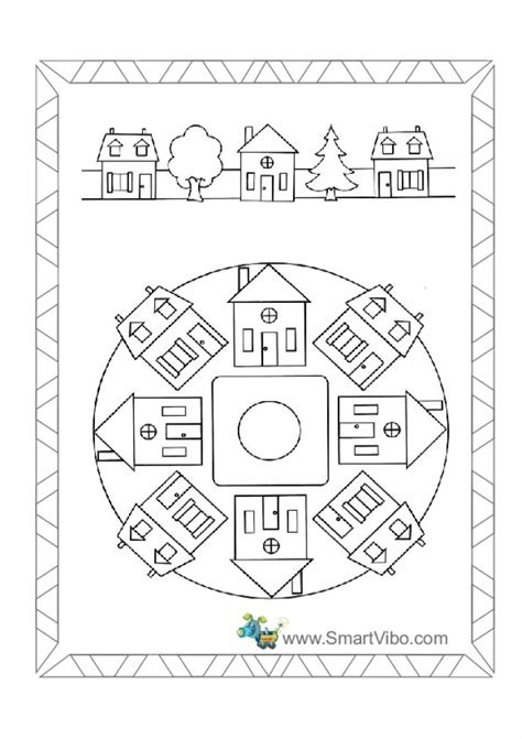 Мандали 4 | Задачи за печат | SmartViBo.com