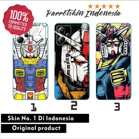 Jual Garskin Skin Poco X5 M5 X3 F4 F5 Dll Gundam Edition Bisa Custom