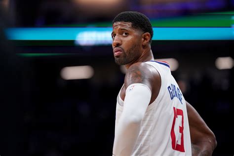 Paul George S Injury Status For Clippers Hornets Game Fastbreak On