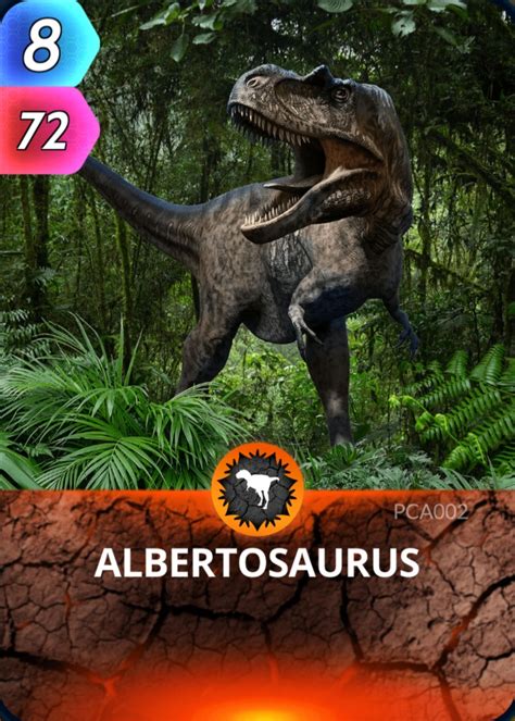 Albertosaurus Cards The Universe And Everything Wiki Fandom