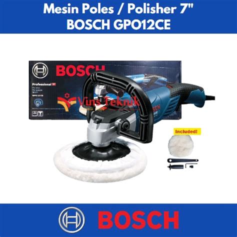 Jual Mesin Poles Mobil Polisher Car GPO12CE Bosch GPO 12 CE Shopee