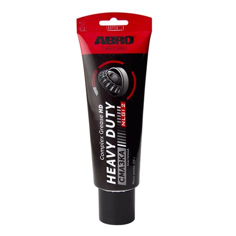 Смазка для подшипников ABRO HEAVY DUTY литиевая NLGI-2 250 г. ABRO