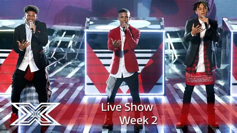 5 After Midnight Sing A Motown Mash Up Live Shows Week 2 The X