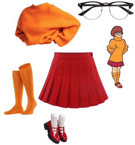 Last Min Velma Costume Scooby Doo Outfit Shoplook