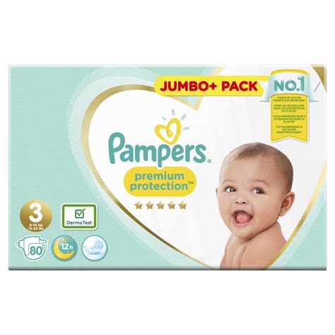 Pampers Premium Protection Jumbo Taille Pi Ces Babyboom Shop