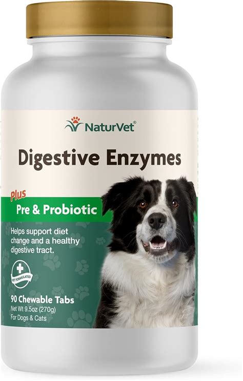 Naturvet Suplemento De Enzimas Digestivas M S Probi Ticos Para Perros