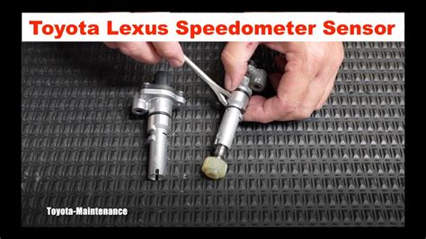 Toyota Lexus Vehicle Speed Sensor Repair YouTube