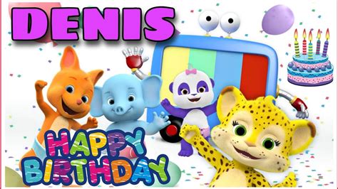 Feliz cumpleaños DENIS te desea FABULOSO VOCABULARIO YouTube