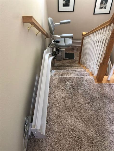 Bruno Elite Curved Stair Lift Usa Made Lifeway Mobility