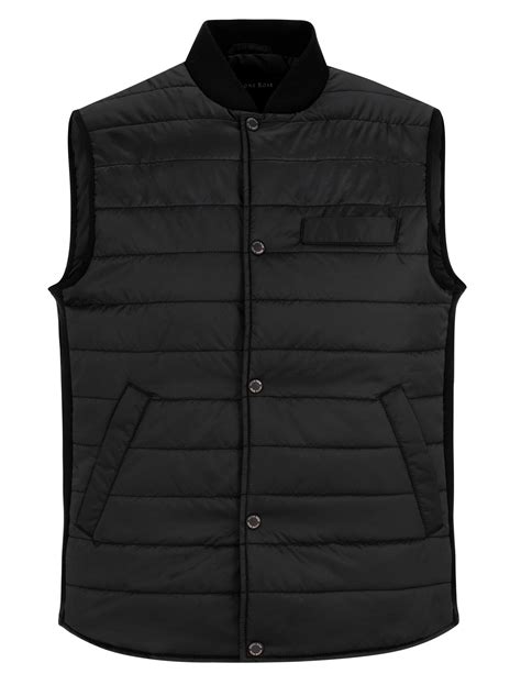 Black Puffer Vest