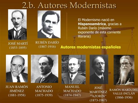 Ppt El Modernismo Y La GeneraciÓn Del 98 Powerpoint Presentation