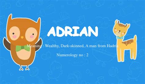 Adrian Name Meaning