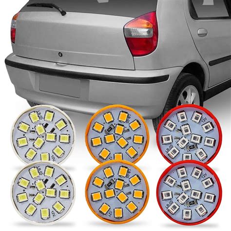 Kit Lampadas De Led Para Lanterna Traseira Palio Fire