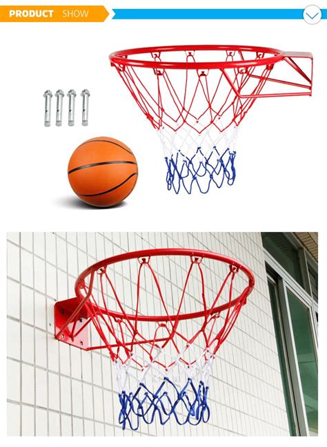 Customized Heavy Duty Professional Pp Basketball Net With 12hoops