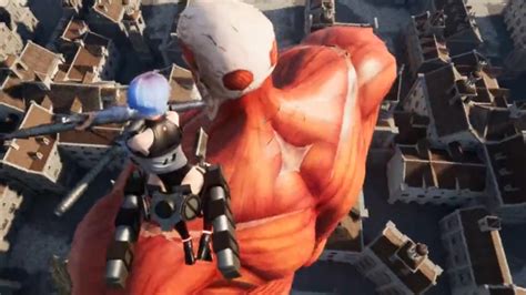 Free Attack On Titan Game Lets You Swing Around Killing Titans With Friends