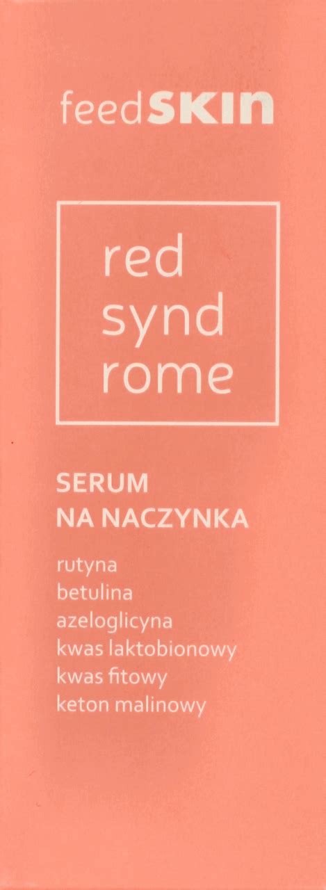 FEEDSKIN Red Syndrome serum do twarzy wzmacniające naczynka 30 ml