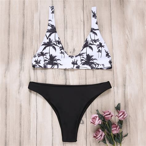 Sexy Coconut Tree Bikini Swimsuit On Storenvy