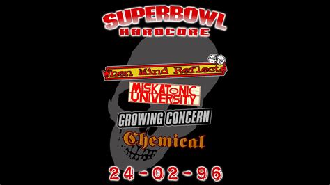 Superbowl Hardcore Pescara 1996 Full Show W Growing Concern And More YouTube