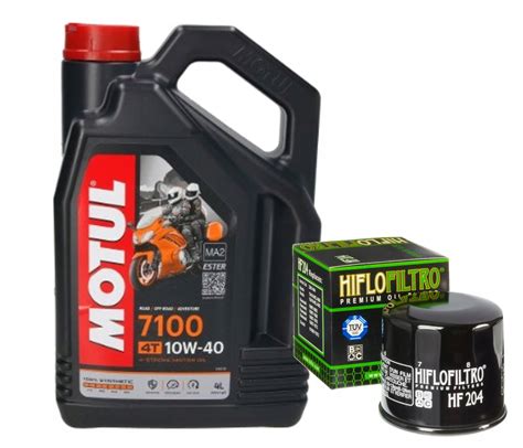 ZESTAW OLEJ MOTUL 7100 10W40 FILTR OLEJU HONDA VT1300 Interstate10 20