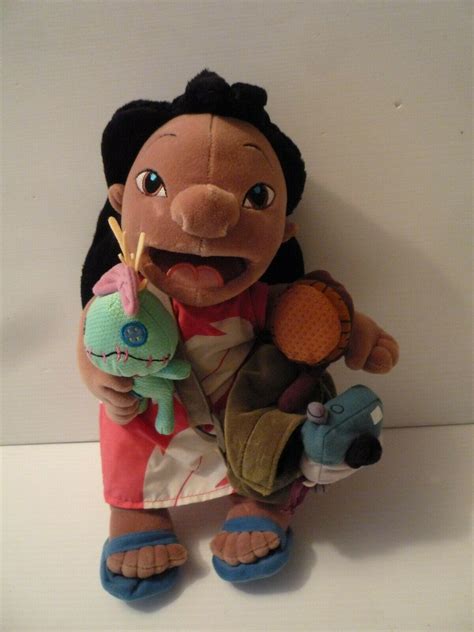 Lilo & Stitch Scrump Disney 14" Plush Stuff & Camera with Bag | #3765742788