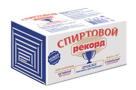 Прессованные дрожжи «Спиртовой рекорд» | Lesaffre