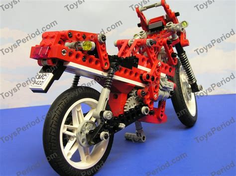 LEGO 8422 Circuit Shock Racer Technic Motorcycle Set Image Number 2