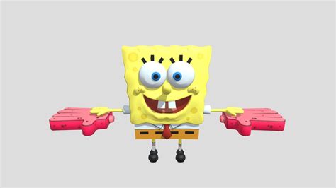 Wii Spongebob Squarepants 3d Model By Smf Friends Fan 2024 Youtube