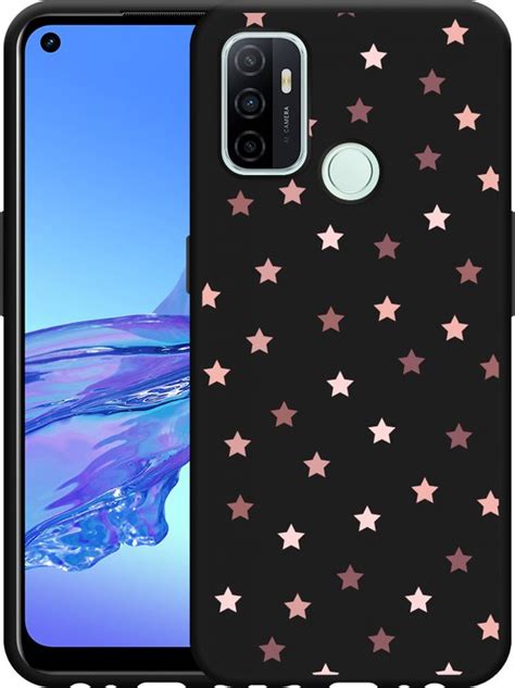 Oppo A53 A53s Hoesje Zwart Stars Designed By Cazy Bol