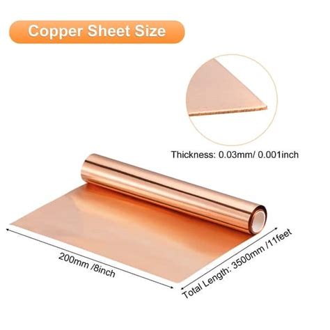 Copper Sheet Roll Pure Copper Flashing Strip Metal Foil Plate Red Copper On Sale Bed Bath