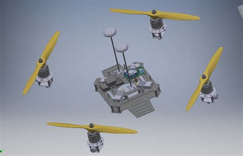 X4 Developer Quadcopter 3d Model Cgtrader