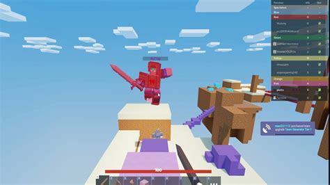 Jugando Bedwars Max Amigo Youtube