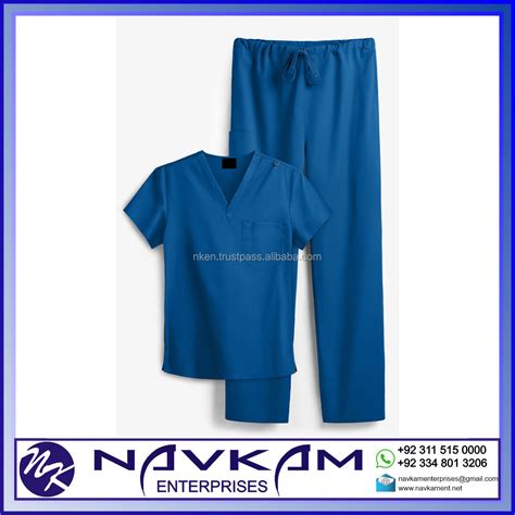 2023 Hospital Scrubs Uniform Clinic Doctor Multi-pockets Workwear Uniform For Men Wholesales ...