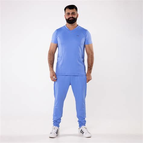 Scrub Sottile Light Tecnológico Masculino Índigo Blue Sottile jalecos