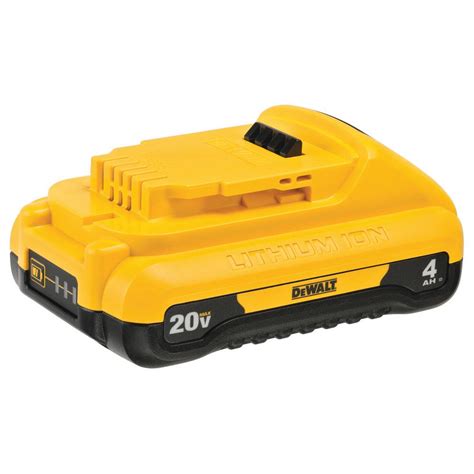 DEWALT 20 Volt MAX Lithium Ion 4 0 Ah Compact Battery Pack DCB240 The