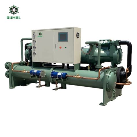 Dual Circuit Water Cooled Chillers Double Compressors Industrial Water