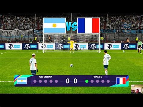 France Vs Argentina Penalty Shootout Fifa World Cup Final Messi Vs