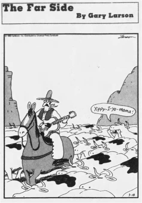 Classic Comic Strips On Twitter The Far Side By Gary Larson 3 18 93