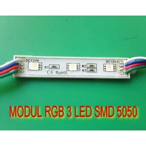 Jual MODUL RGB 3 LED SMD 5050 WATERPROOF Shopee Indonesia