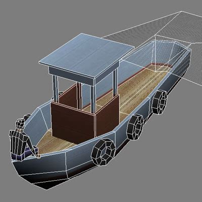 Boat 3d Sketchup ~ Tutorial Boat