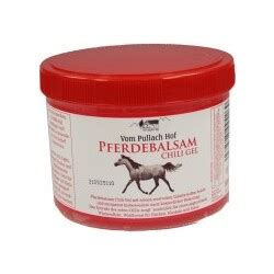 Pferdebalsam Chili Gel 500ml Vom Pullach Hof 4039525094269