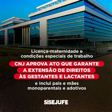 Licen A Maternidade E Condi Es Especiais De Trabalho Ato Aprovado