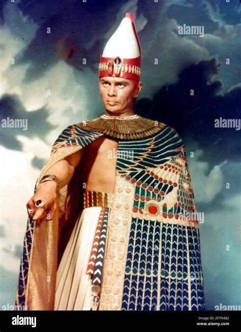 Yul Brynner And The Ten Commandments High Resolution Stock Photography