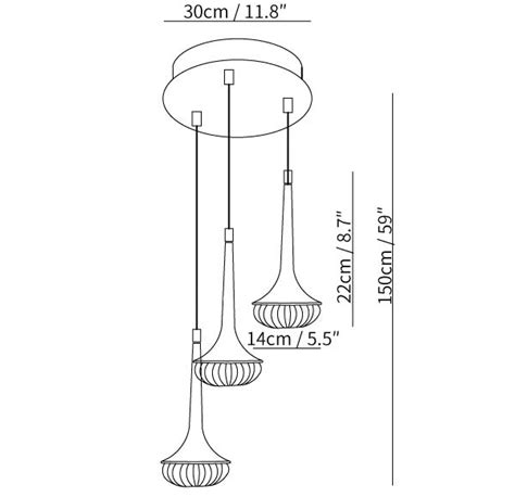 Bella Mini Pendant Light Metavaya