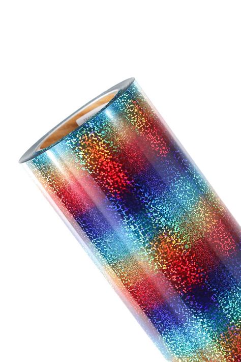 Fhm Vinilo Termotransferible X Cm Holografico Sparkle Multicolor X