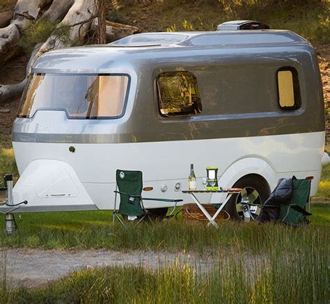 Airstream Nest Small Camping Trailer Fiberglass Camper Airstream Nest