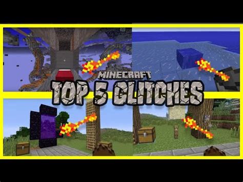 Top Glitches In Minecraft Of All Time Youtube