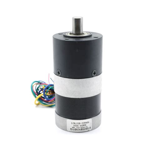 High Torque 24 Volt Brushless Dc Motor 500 Rpm 0 8NM Cylindrical